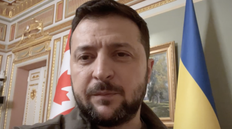 Zelenskyy surprises John Hopkins graduates