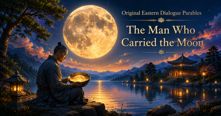 Original Eastern Dialogue Parables – The Man Who Carried the Moon