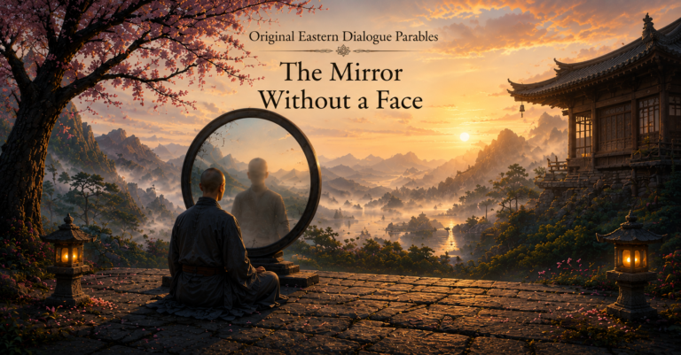 Original Eastern Dialogue Parables – The Mirror Without a Face